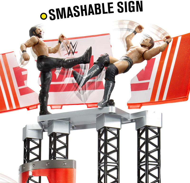 Wwe raw entrance stage toy hotsell