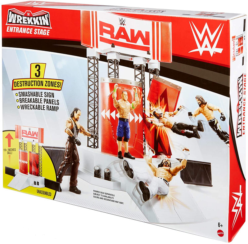 WWE RAW Wrekkin Entrance Stage Playset