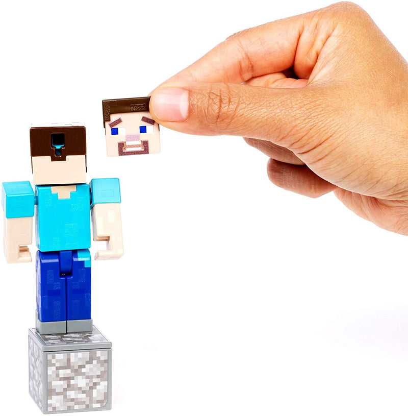 Minecraft Comic Maker Steve Action Figure Square Imports