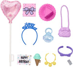 Barbie Storytelling Birthday Party Accessories Fashion Pack Playset