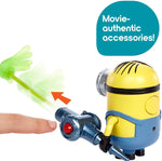 Minions The Rise of Gru Stuart Button Activated Action Figure with Sticky Hand Accessory