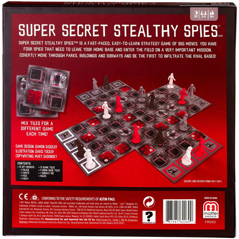 Super Secret Stealthy Spies Game