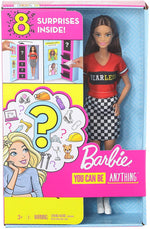 Barbie Surprise Doll Brunette with 2 Career Looks and Accessories