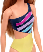 Barbie Doll Blonde Wearing Swimsuit