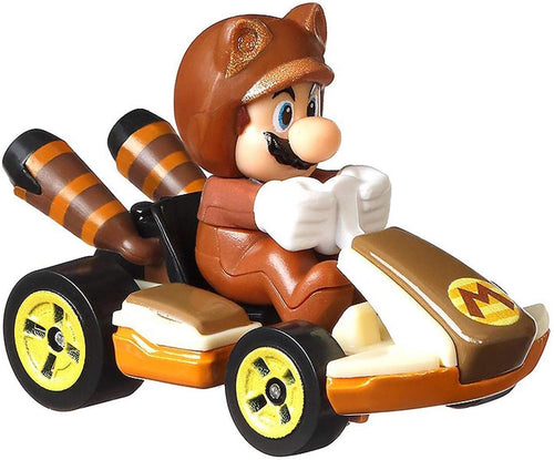 Hot Wheels Mario Kart Tanooki Character