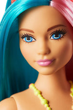 Barbie Dreamtopia Mermaid Doll, 12-inch, Teal and Pink Hair