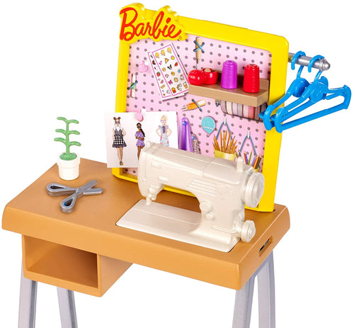 Barbie Career Places Fashion Design Studio Playset