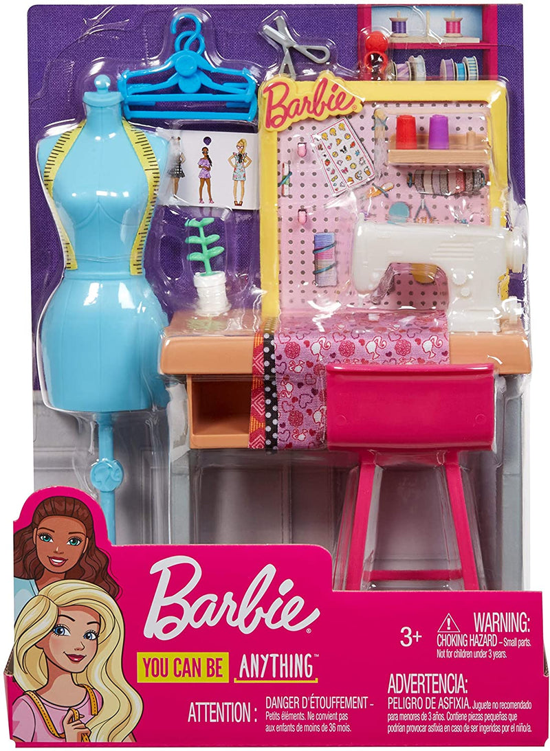 Barbie Career Places Fashion Design Studio Playset