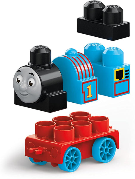 Thomas Using Building Block Mega Bloks Thomas & Friends Thomas Building Kit – Square Imports