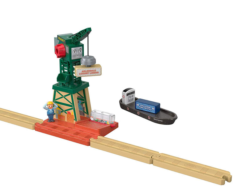 Thomas & Friends Fisher-Price Wood, Cranky at The Docks