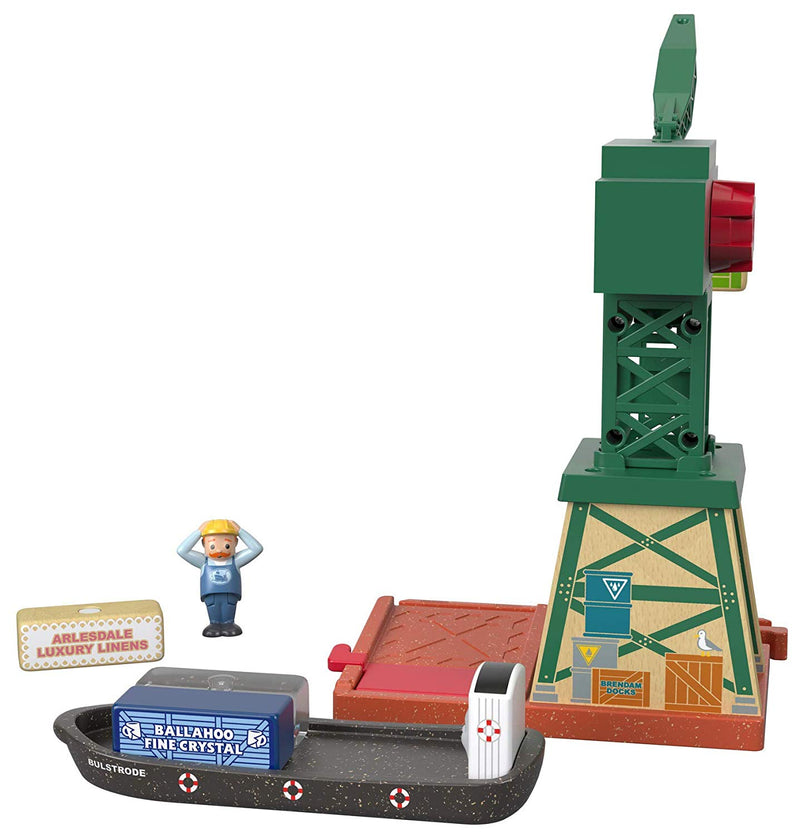 Thomas & Friends Fisher-Price Wood, Cranky at The Docks