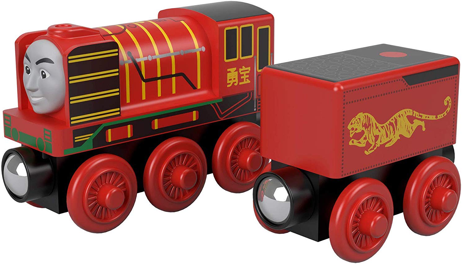 Thomas Friends Wood Yong Bao Wooden Tank Engine Train Square