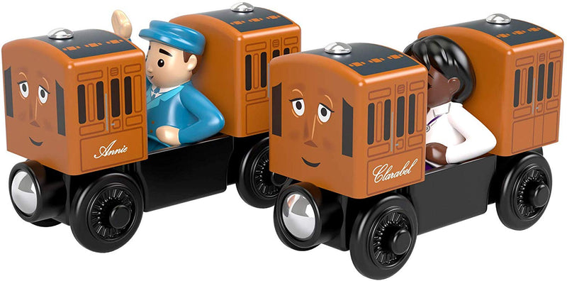 Thomas & Friends Wood Annie & Clarabel Passenger Coaches