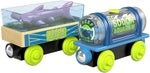 Thomas & Friends Wood Aquarium Cargo Train Cars with Sea Creatures
