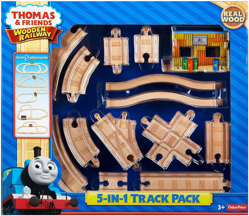 Thomas & Friends Wooden Railway, 5-in-1 Track Pack