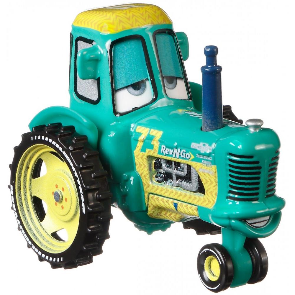 ミニカー sa713 Pixar Cars Supercharged Tractor Disney Pixar Cars Rev N Go Racing Tractor – Square Imports