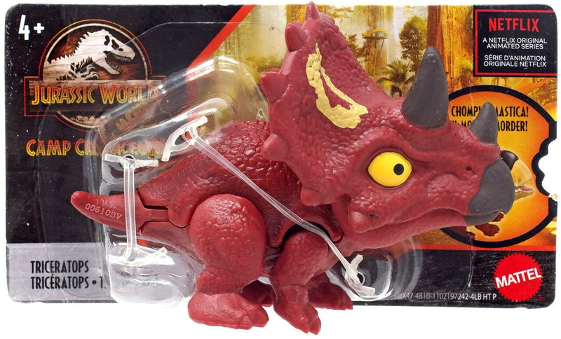 Jurassic World Snap Squad Triceratops Mini Figure