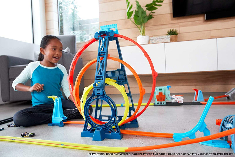 Hot Wheels Track Builder Unlimited Triple Loop Kit