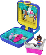 Polly Pocket Shani Tropical Beach Compact With Mobile Ice Cream Cart