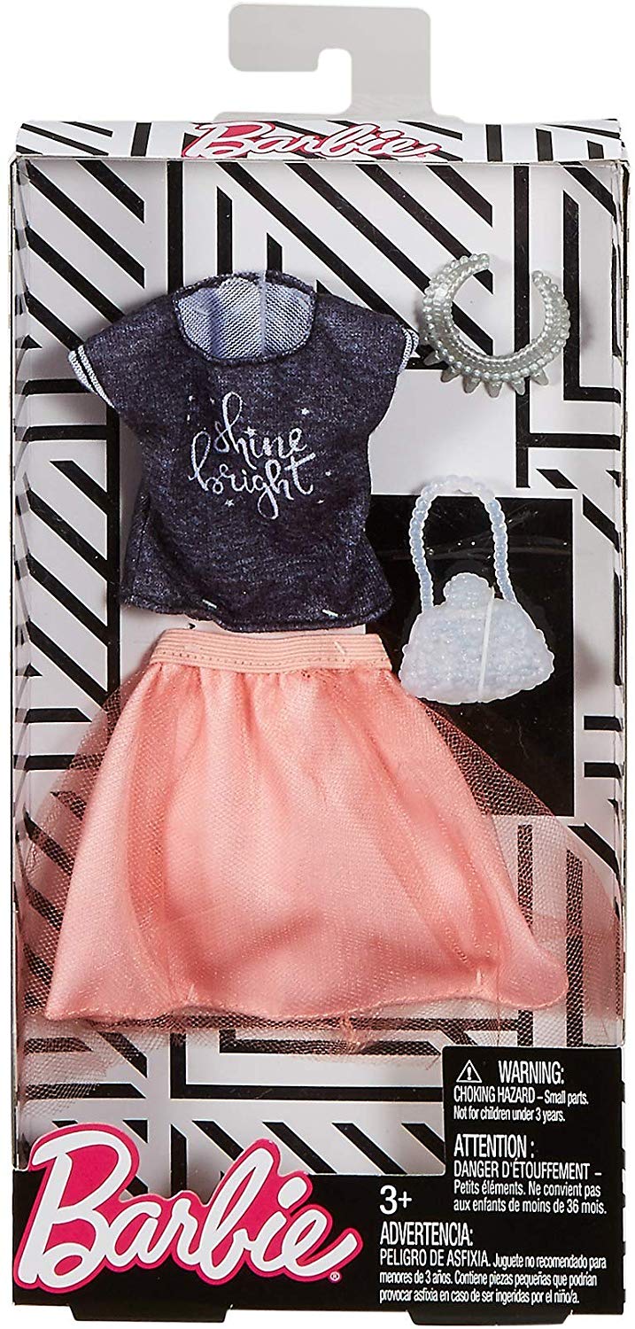 Barbie Complete Looks Tulle Skirt & Black Top Fashion Pack