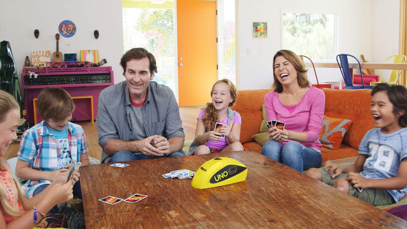 UNO Attack Mega Hit Card Game with Card Shooter