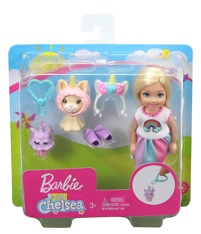 Barbie Club Chelsea Doll Unicorn Playset