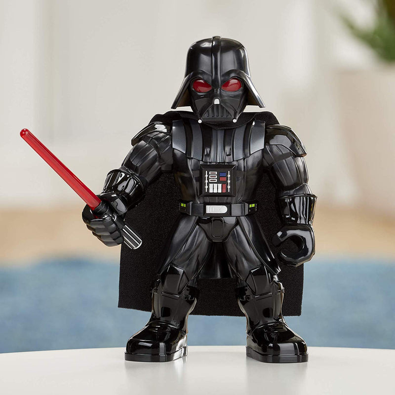 Star Wars Galactic Heroes Mega Mighties Darth Vader 10 nch Action Figure with Lightsaber Accessory