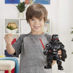 Star Wars Galactic Heroes Mega Mighties Darth Vader 10 nch Action Figure with Lightsaber Accessory