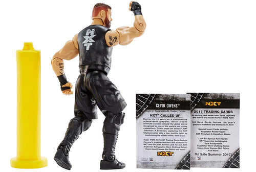 WWE NXT Takeover Kevin Owens Action Figure w/Topps Collectors Card