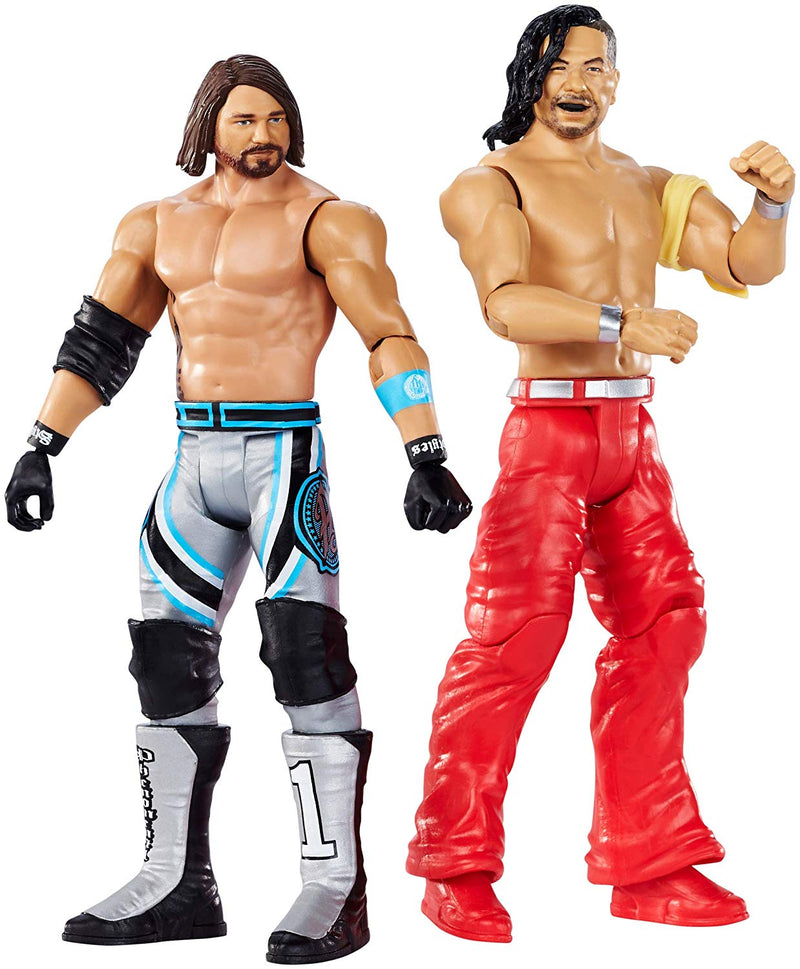 WWE Wrestlemania Aj Styles vs Shinsuke Nakamura 2-Pack