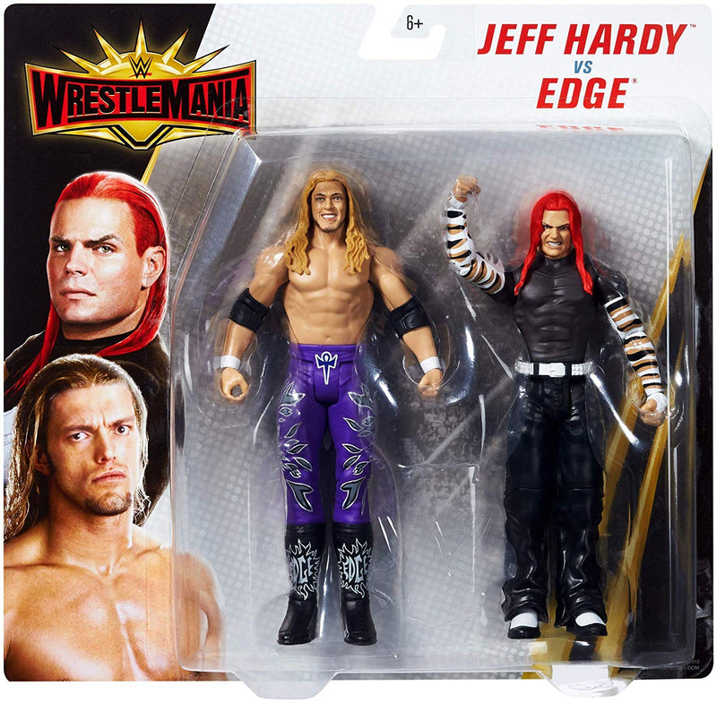 WWE Wrestlemania Jeff Hardy vs Edge 2-Pack