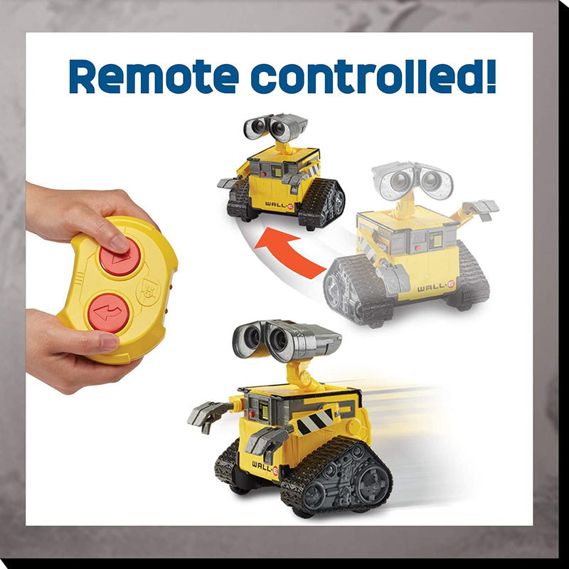 Disney Pixar Wall-E Remote Control Robot Toy 9.5-in 24-cm Tall