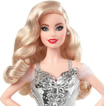 Barbie Signature 2021 Holiday Doll Blonde Wavy Hair