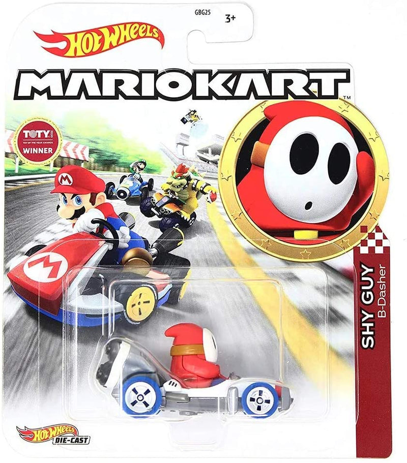 Hot Wheels Mario Kart Shy Guy B Dasher