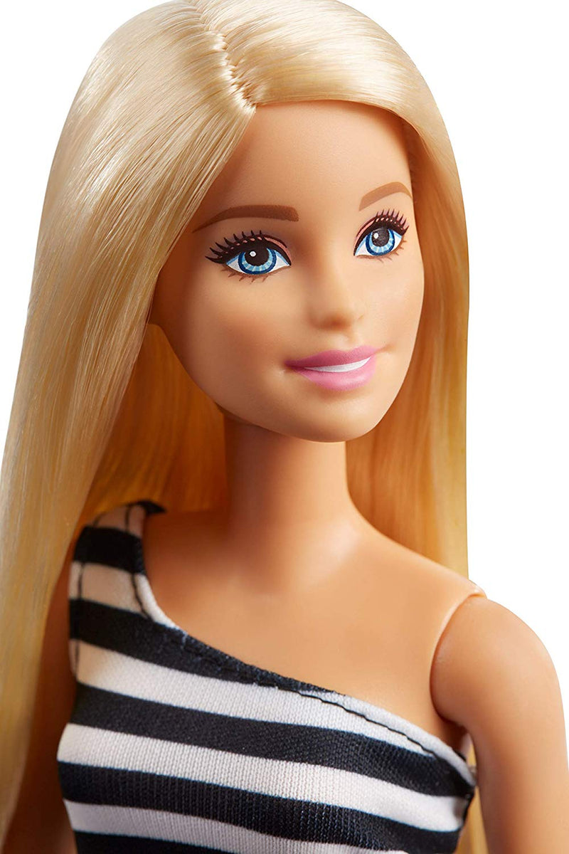 Barbie 60th Anniversary Doll Black & White Dress Square Imports Barbie 60th Anniversary Doll Black & White Dress Square Imports