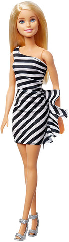 Barbie 60th Anniversary Doll Black & White Dress – Square Imports