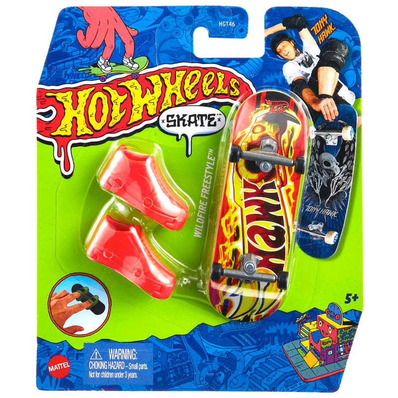 Wildfire Freestyle Hot Wheels Skate Fingerboard and Shoes