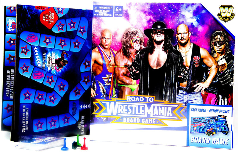 WWE Road to Wrestlemania Board Game