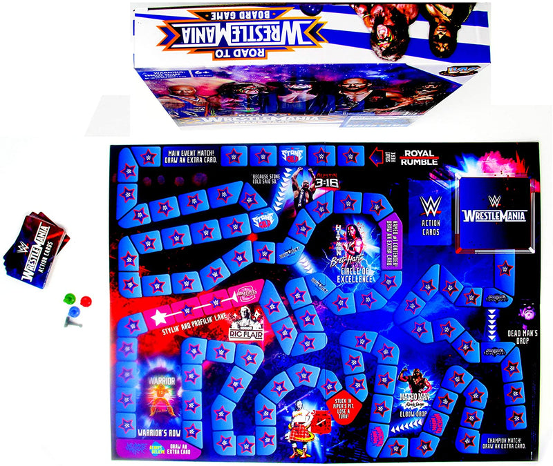 WWE Road to Wrestlemania Board Game