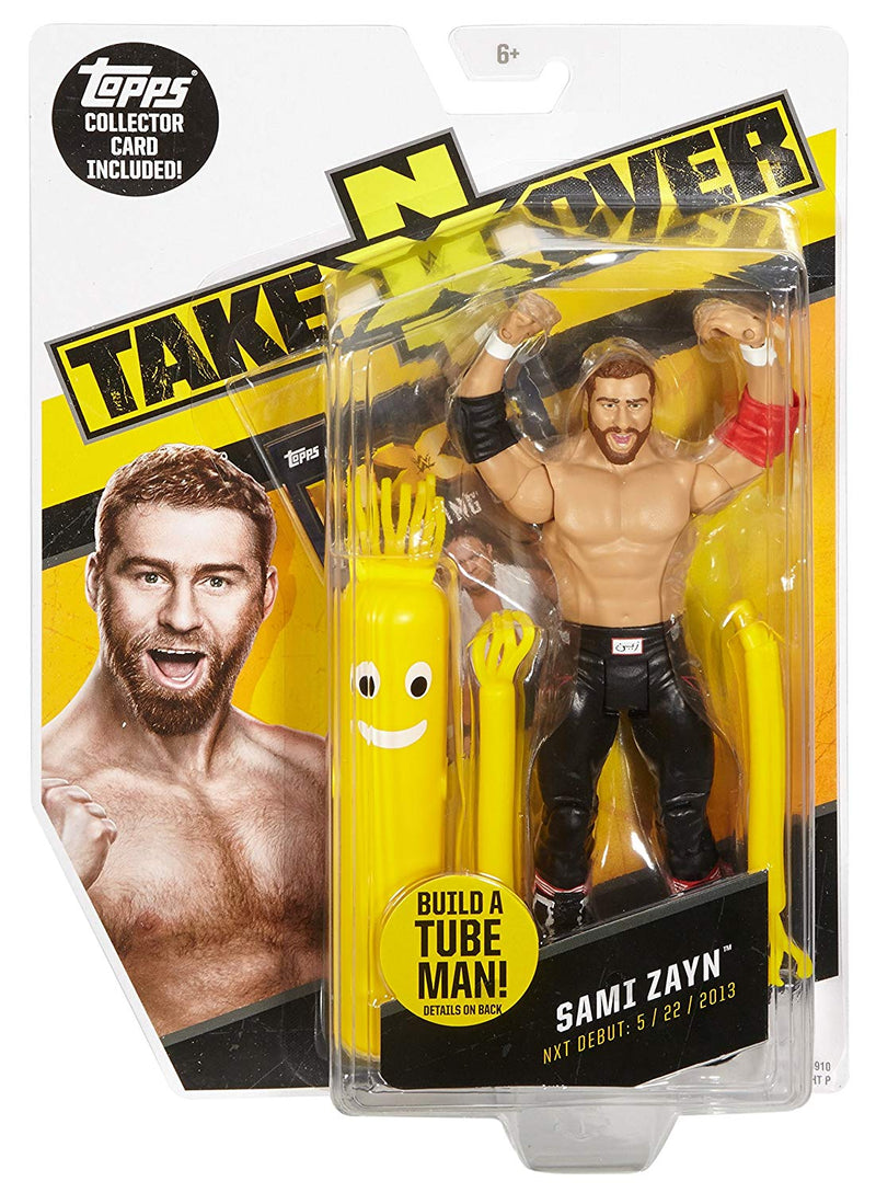 Wrestling WWE NXT Takeover Sami Zayn Action Figure with Topps Card