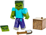 Minecraft Comic Mode Zombie Action Figure
