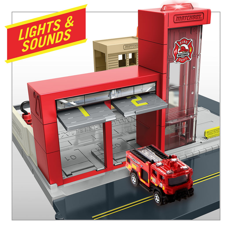 Matchbox Ranger Station Matchbox Fire Station Playset