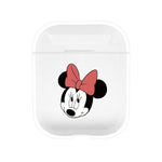 Hard PC Cover for Apple Airpods Charging Case Disney Minnie Mickey Marvel Clear