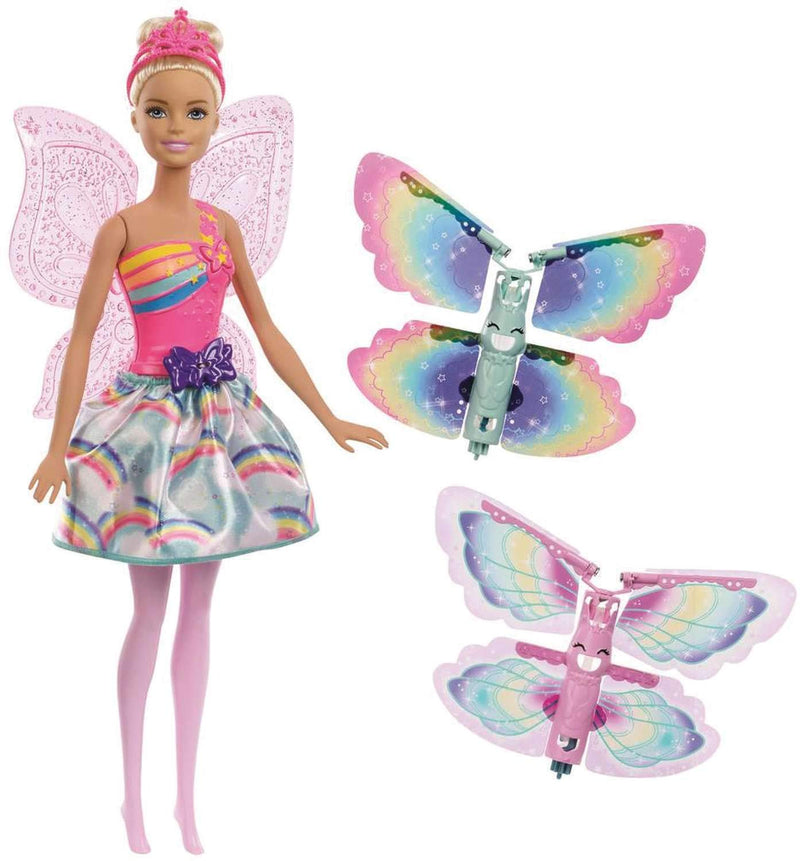 Barbie Dreamtopia Rainbow Cove Flying Wings Fairy Doll