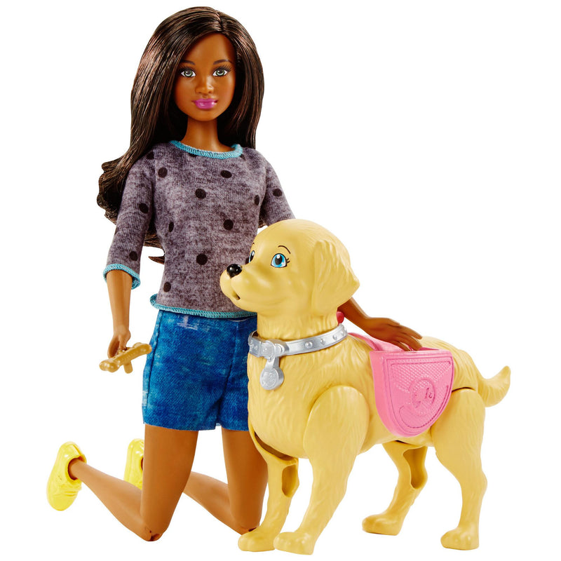 Barbie Walk & Potty Pup Nikki Doll