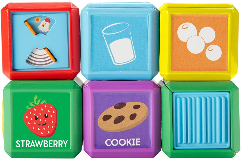 Fisher-Price Laugh Learn First Words Food Blocks – Square Imports