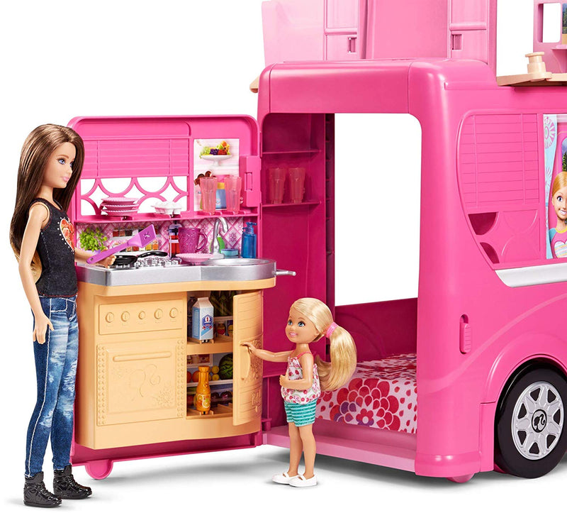 Barbie Pop-Up Camper Vehicle