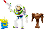 Mattel Disney/Pixar Toy Story Feature Figure 7" Space Ranger Buzz Light-year & Alien Action Figure (3 Pack)