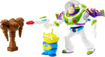 Mattel Disney/Pixar Toy Story Feature Figure 7" Space Ranger Buzz Light-year & Alien Action Figure (3 Pack)