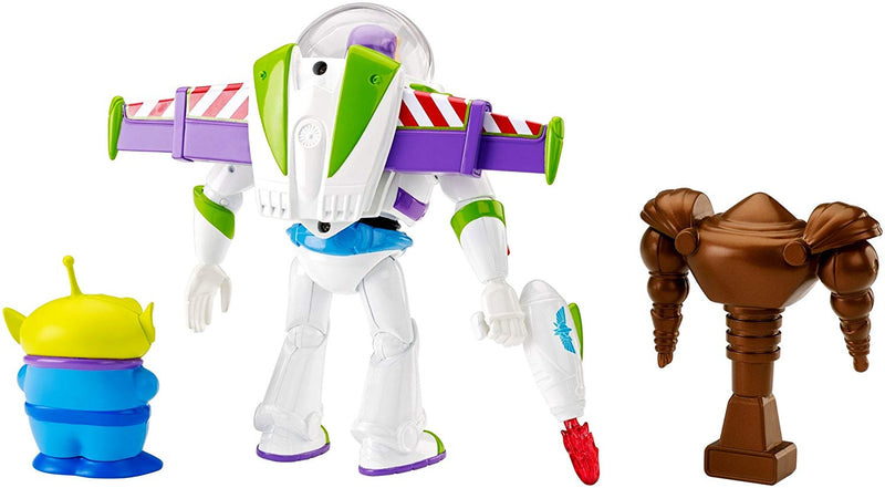 Mattel Disney/Pixar Toy Story Feature Figure 7" Space Ranger Buzz Light-year & Alien Action Figure (3 Pack)